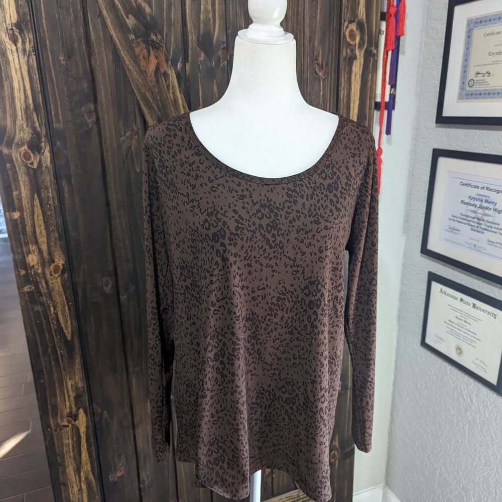 Lularoe Cheetah Lynnae - L